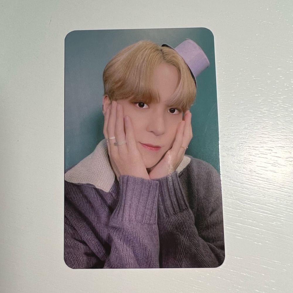 ATEEZ YUNHO PHOTOCARD OFFICIAL FEVER PT. 3 MAKESTAR FANSIGN EXCLUSIVE